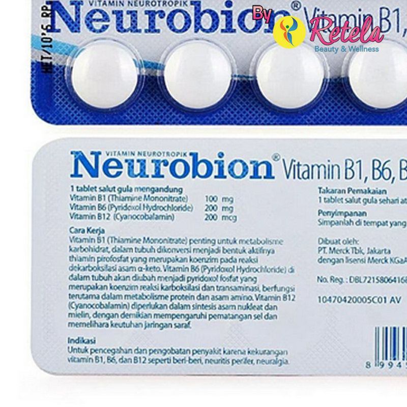 Jual Neurobion Tablet Box Strip Shopee Indonesia