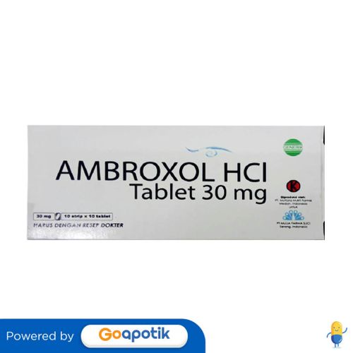 Jual Ambroxol Hcl Mulia Mg Box Tablet Shopee Indonesia