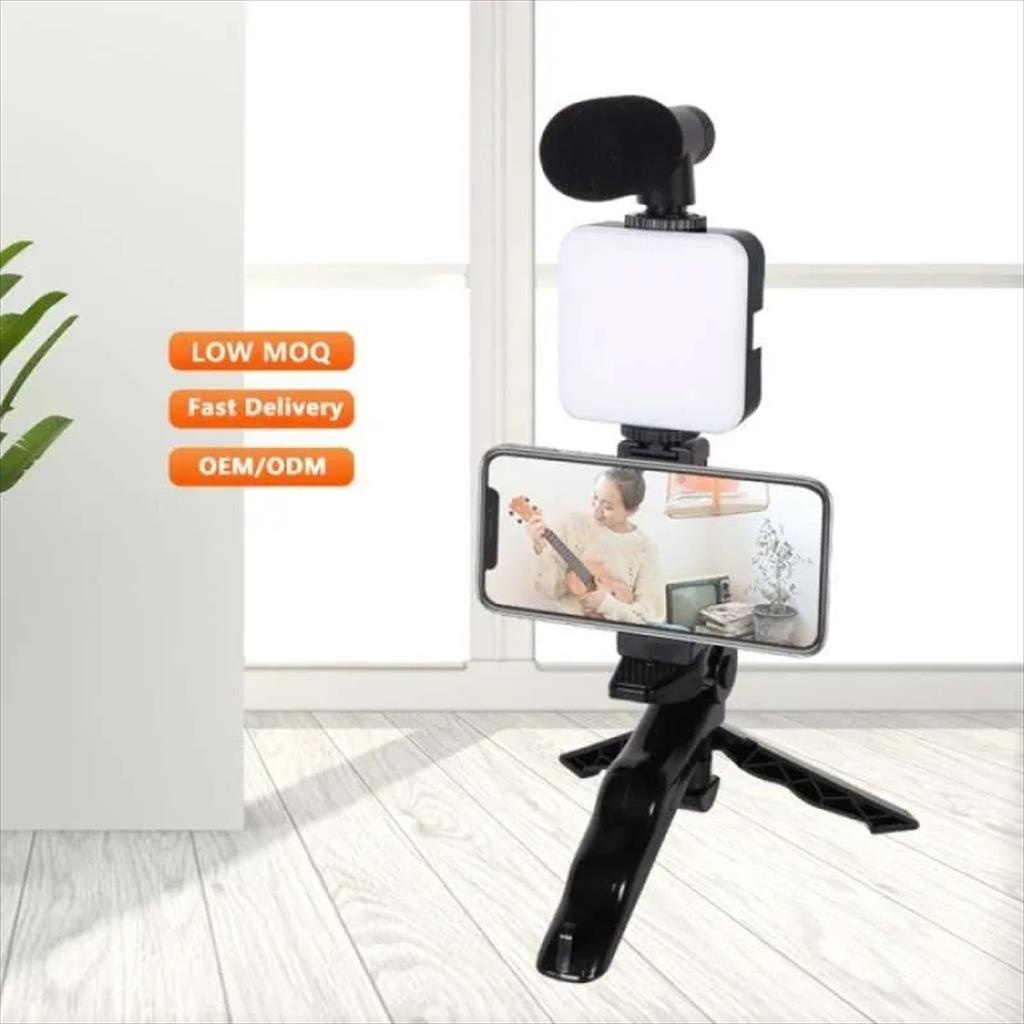 Jual TMN - AY-49 Video Making Kit Mikrofon Vlogger Video | Shopee Indonesia