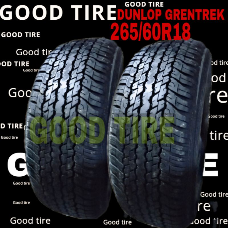 Jual BAN MOBIL 265-60-18 R18 RING 18 DUNLOP AT20 AT25 PT COPOTAN SECOND ...
