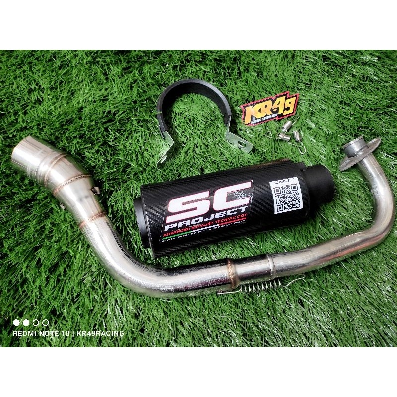 Jual KNALPOT MOTOR CUSTOM COPY - KNALPOT RACING SC PROJECT NMAX AEROX ...