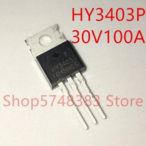 Jual HY3403 P HY3403P Mosfet 100A 30V N-Channel HuaYi To-220 FET HY ...
