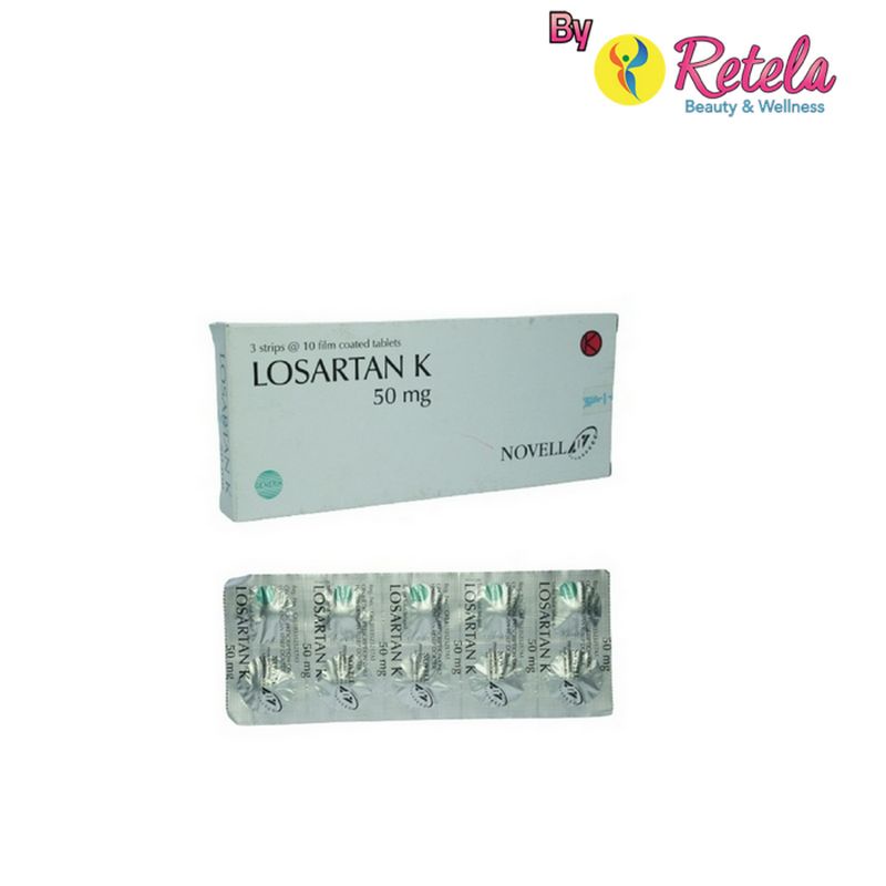 Jual LOSARTAN K 50MG 1 STRIP 10 TABLET | Shopee Indonesia
