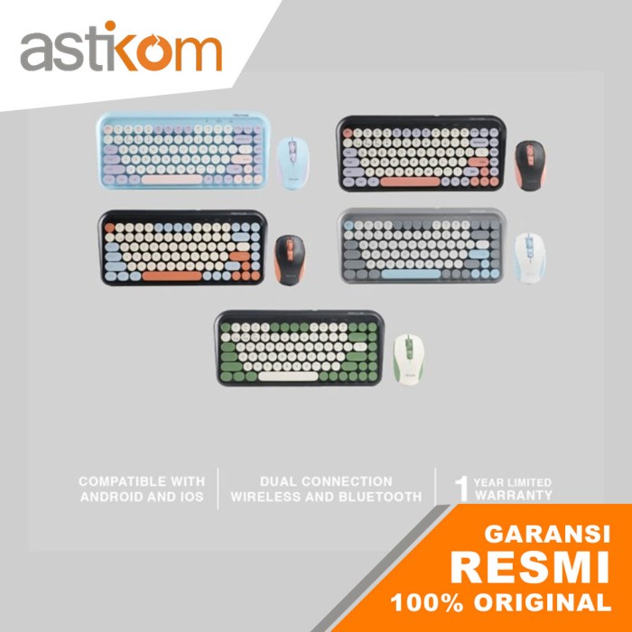 Jual Keyboard Mouse Rexus KM11 Wireless | Shopee Indonesia