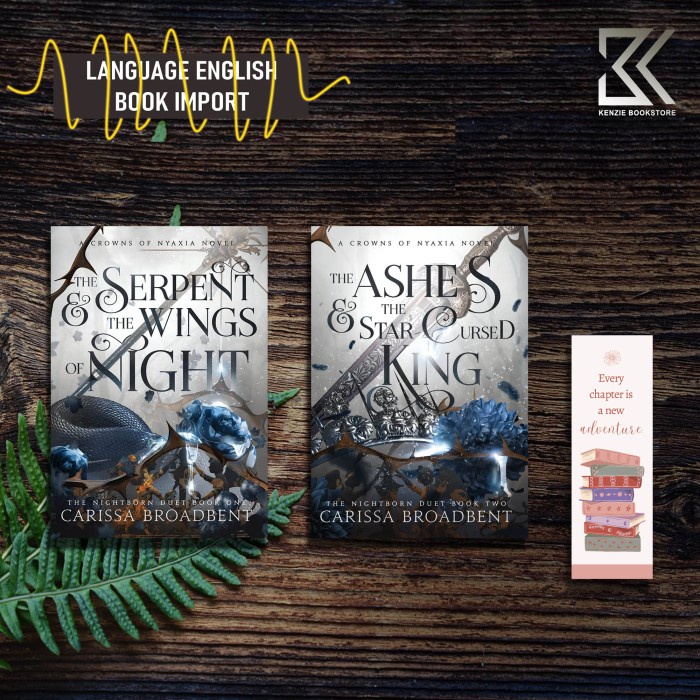Jual The Serpent and the Wings of Night (2 book series) By Carissa Broadben The Serpent