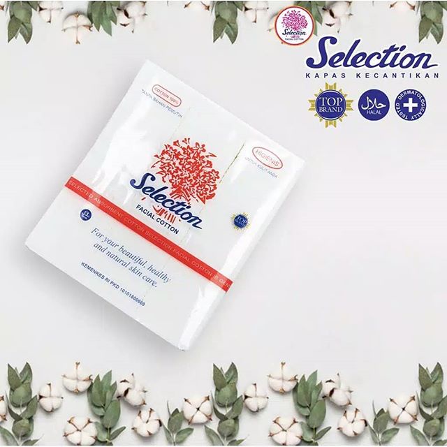 Kapas Selection Kapas Pembersih Make up Tissue Pembersih Make up Kapas Pembersih Wajah