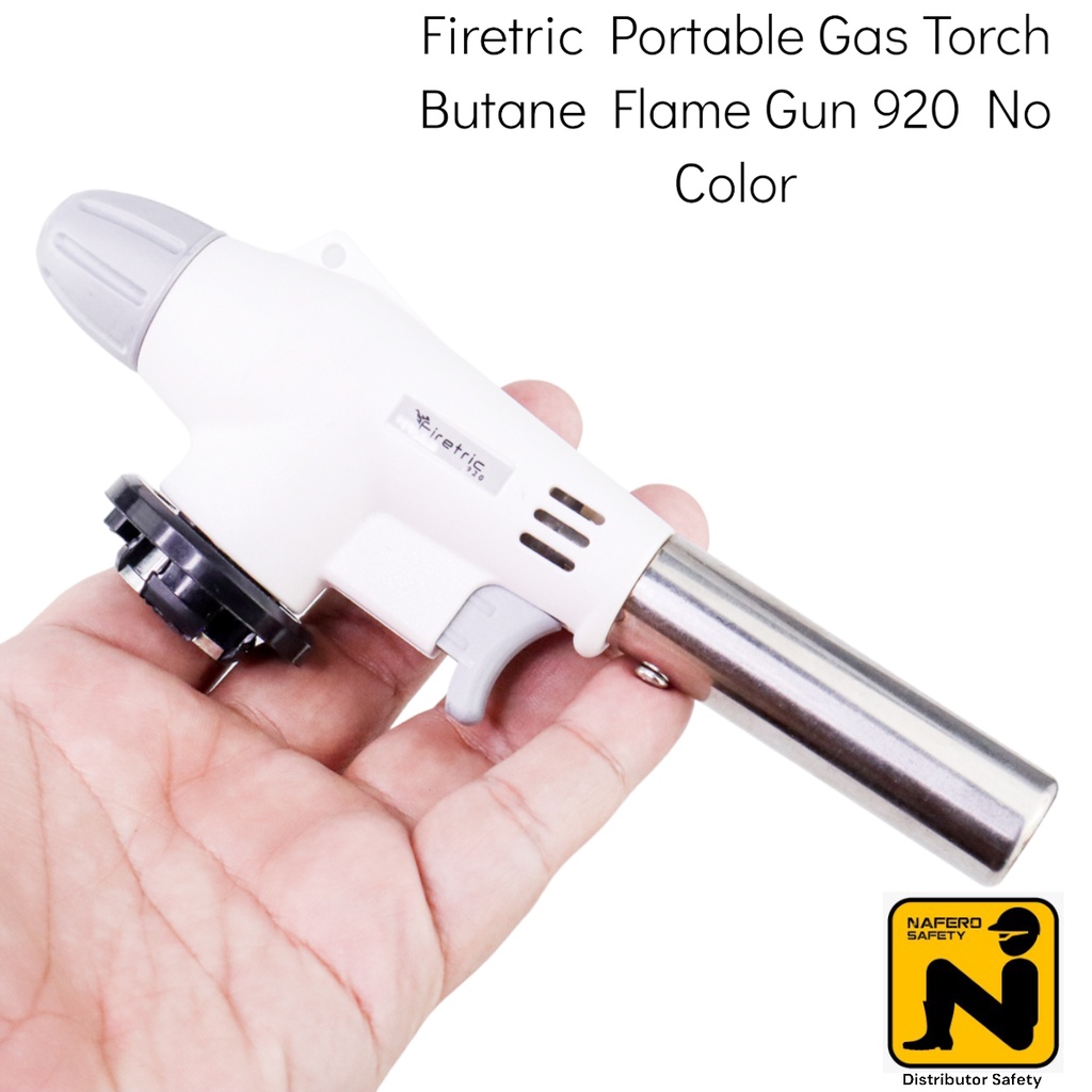Jual Firetric Portable Gas Torch Butane Flame Gun No Color | Shopee ...