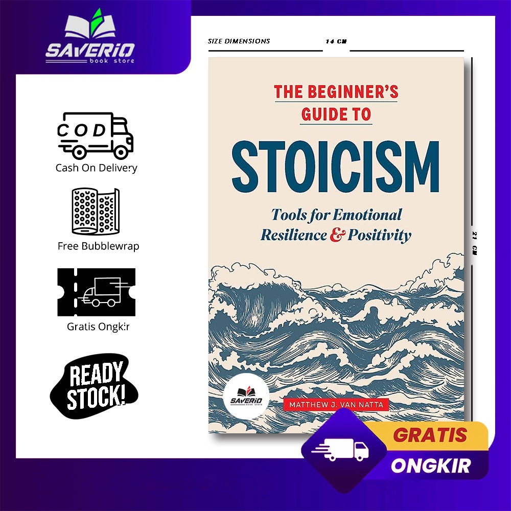 Jual The Beginner's Guide To Stoicism By Matthew Van Natta | Shopee ...