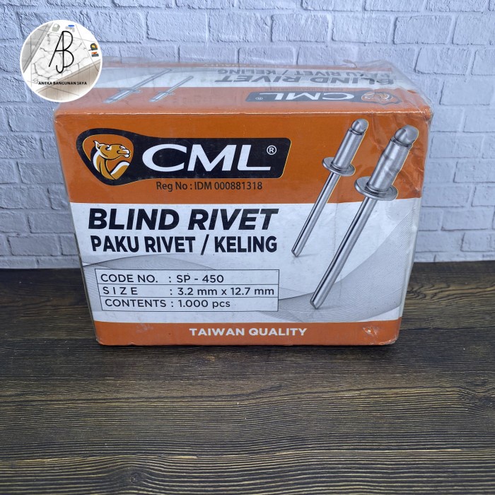 Jual Paku Rivet 450 CAMEL / Paku Rivet / Paku Keling / Blind Rivet ...