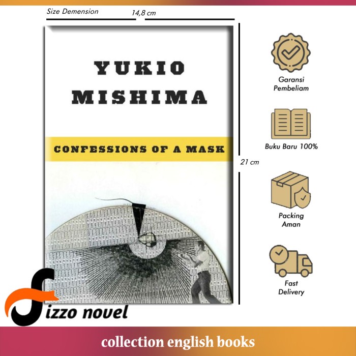 Jual Confessions Of A Mask Yukio Mishima English Shopee Indonesia
