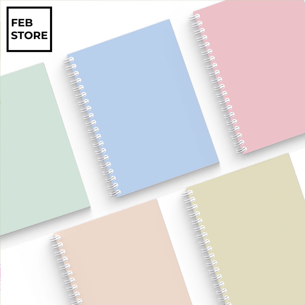 Jual Note book A5 Pastel Aesthetic / Sketchbook / Notebook Cover Soft ...