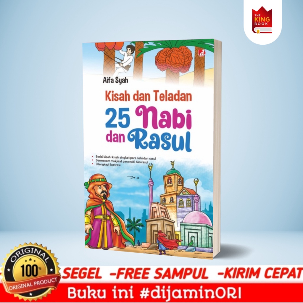 Jual Buku Kisah Dan Teladan 25 Nabi Dan Rasul Aifa Syah Buku Anak