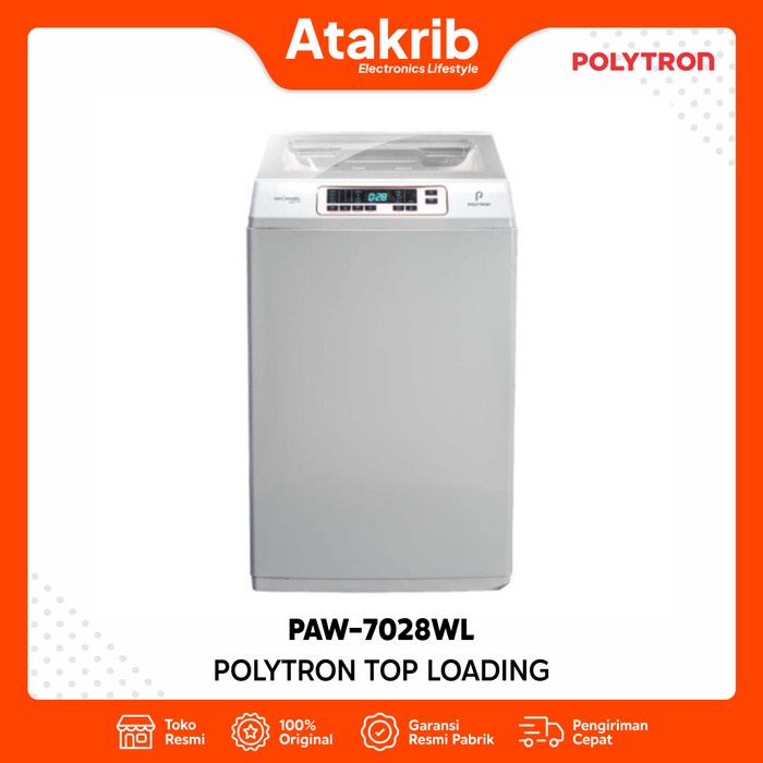 Jual POLYTRON TOP LOADING PAW-7028WL / 7028W Zeromatic Laguna Hijab 7 ...