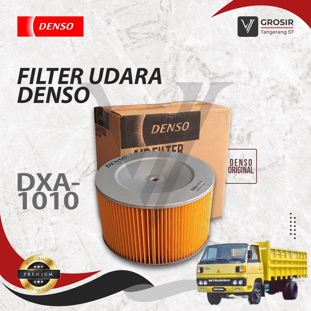 Jual AIR FILTER UDARA COLT DIESEL PS100 PS120 FE FE71 DXA-1010 DENSO ...