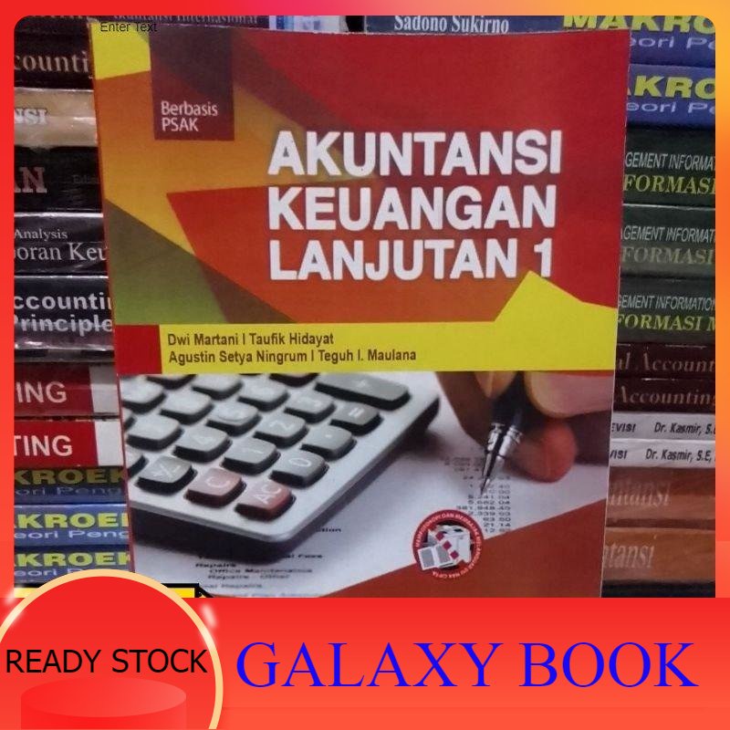 Jual Buku Akuntansi Keuangan Lanjutan Berbasis Psak By Dwi Martani