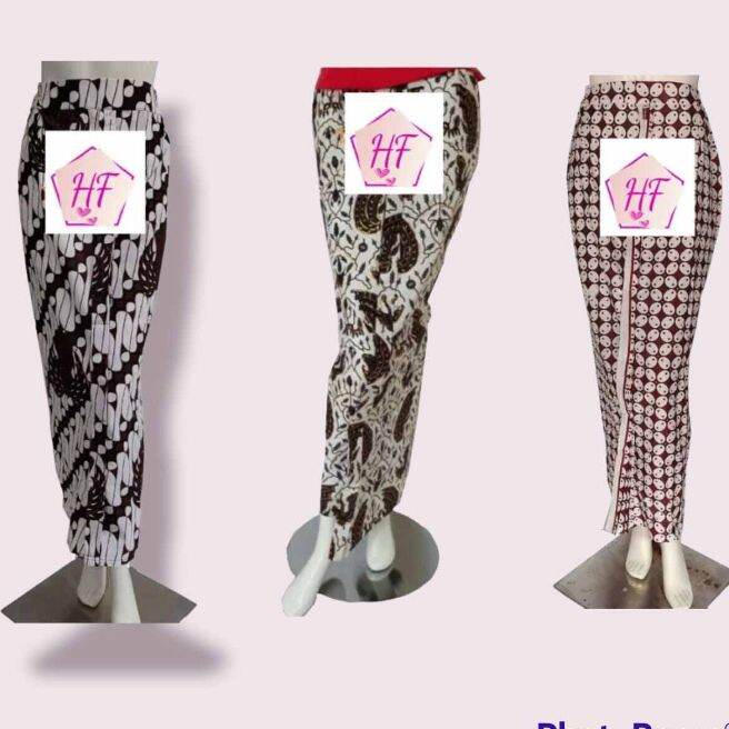 Jual Hafizah - Rok Jarik Wiru Wanita Batik Motif Jogja Adat Jawa Instan ...
