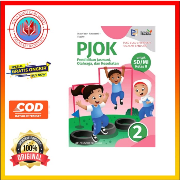 Jual Buku PJOK Untuk SD/MI Kelas 2 Kurikulum Merdeka | Shopee Indonesia