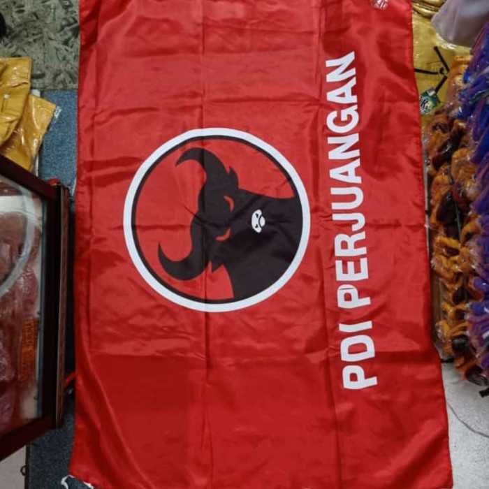 Jual EDD bendera PDIP PDI Perjuangan isi 100pcs | Shopee Indonesia