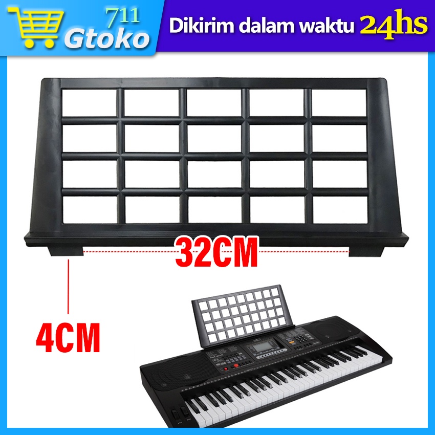 Jual Stand Holder Partitur Sheet Buku Musik Untuk Organ Piano ...