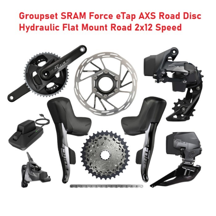 Sram Force AXS Etap 1x12s 油圧ブレーキ シフター RD セット Sram Force AXS Etap 1x12s 油圧ブレーキ シフター RD セット