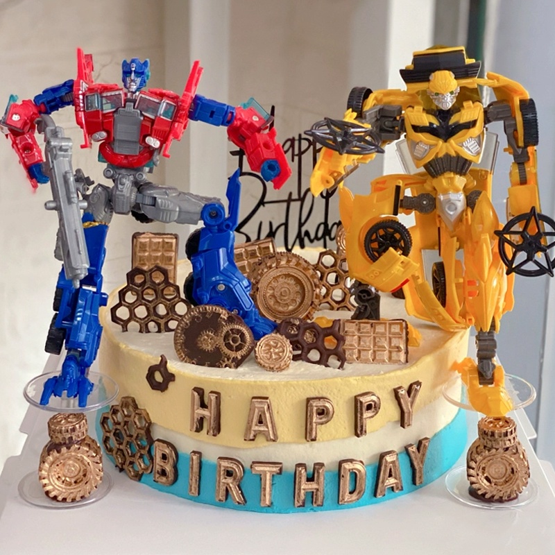 Jual Movie Series Transformer Mainan Topper Kue Ulang Tahun Optimus