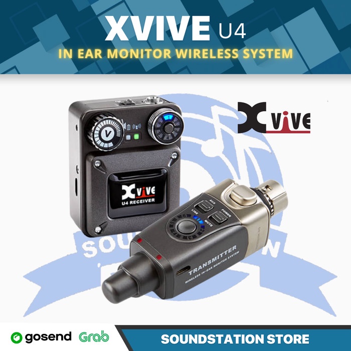 Xvive XV-U4 IN-EAR MONITOR （XVIVE U4 In-Ear Monitor Wireless 