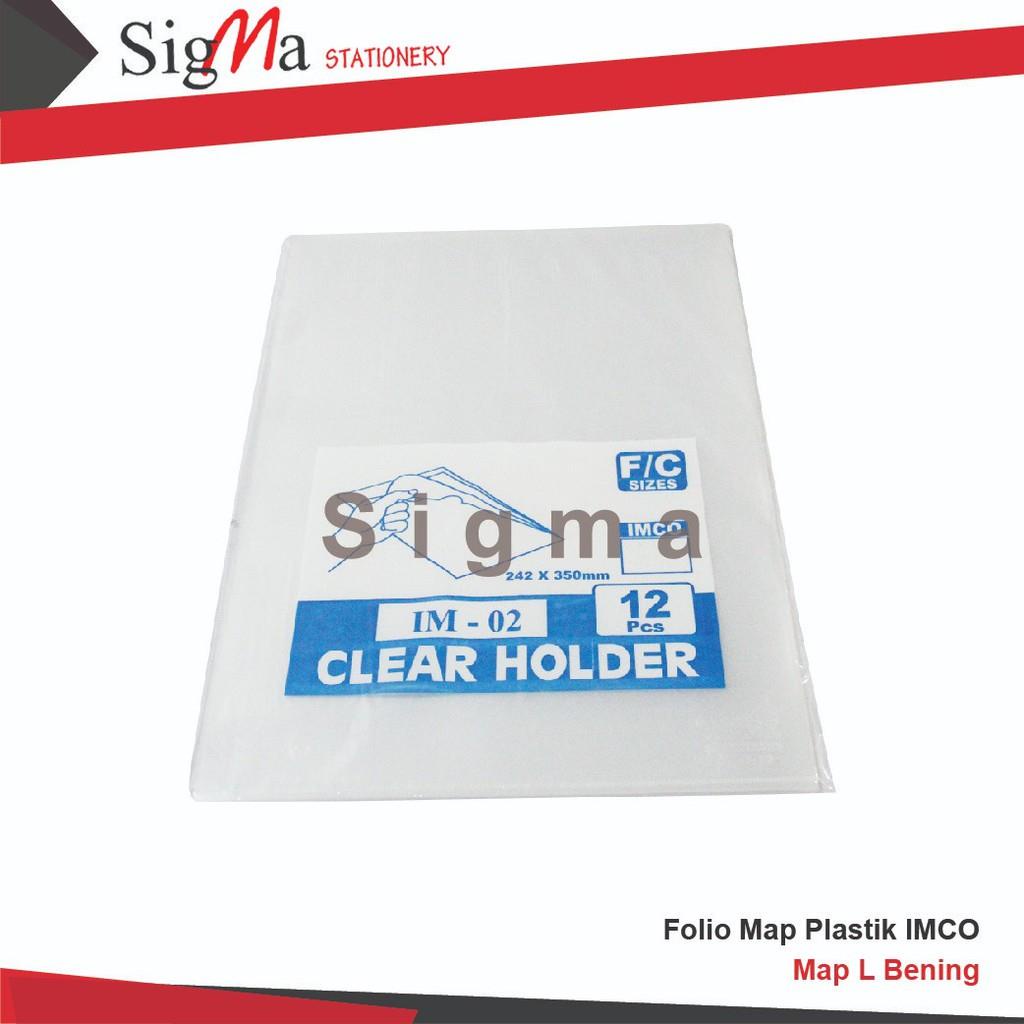 Jual Map Plastik Bening L IMCO F4 (Pcs) | Shopee Indonesia