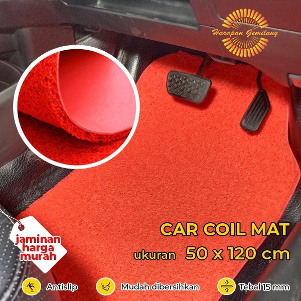 Jual Karpet Mobil Mie Bihun Meteran Karpet Motor Bihun Car Coil Mat