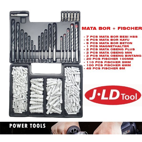 Jual JLD Tools Mata Bor Set 300 Pcs | Shopee Indonesia