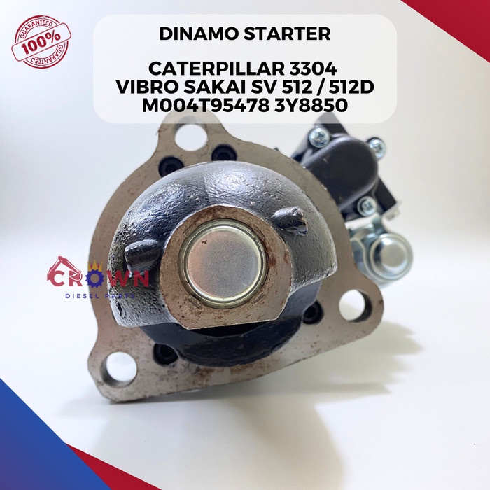 Jual Dinamo Starter CAT 3304 Perkins Vibro SAKAI SV512 / SV512 D ...