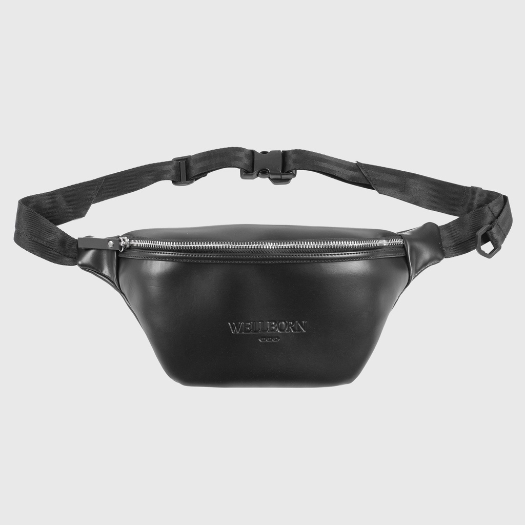 Jual Wellborn Faux Leather Waist Bag Shopee Indonesia