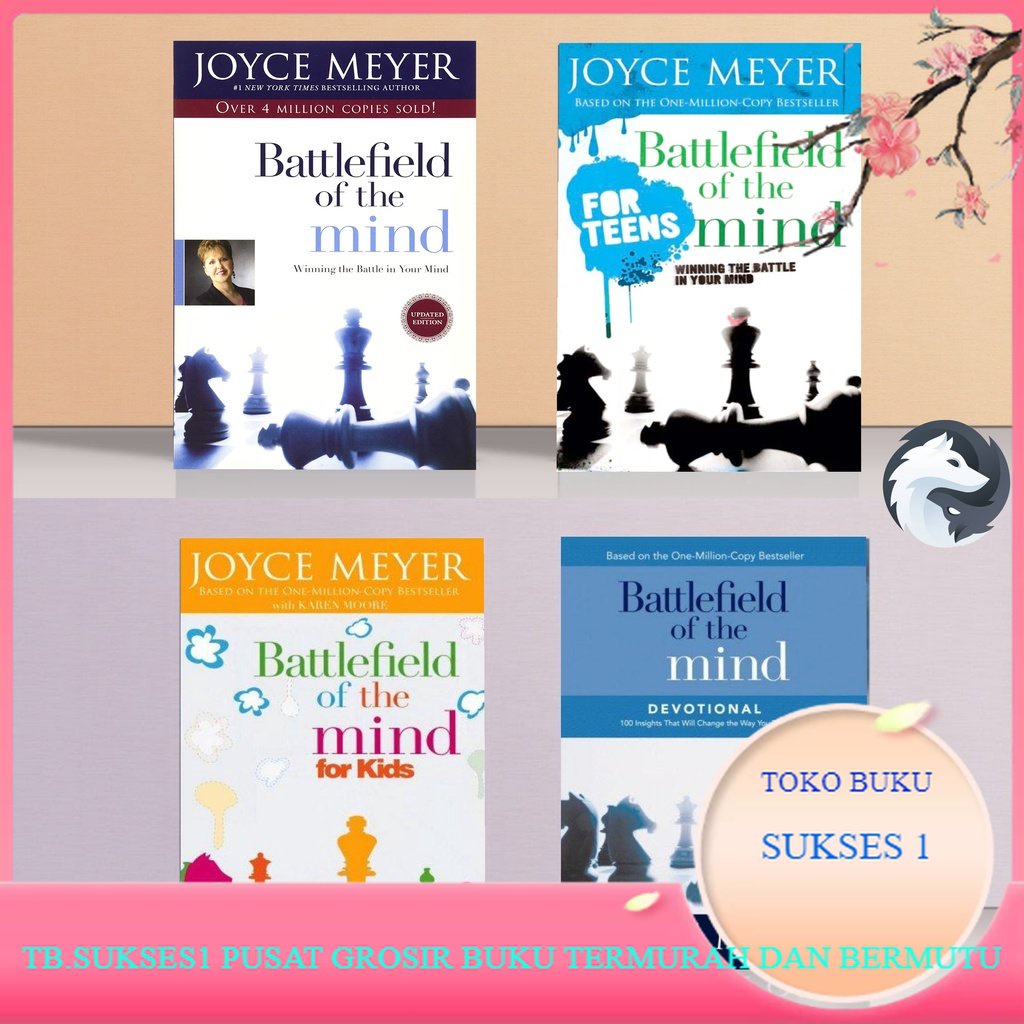 Jual Battlefield of the Mind Books Series By Joyce Meyer (For teens ...