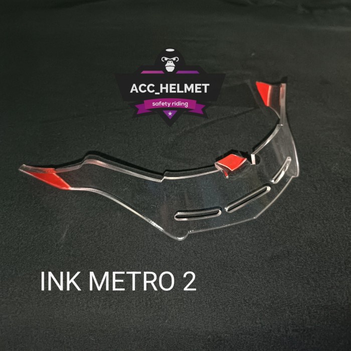 Jual Spoiler Helm INK METRO 2 | AKRILIK | Shopee Indonesia