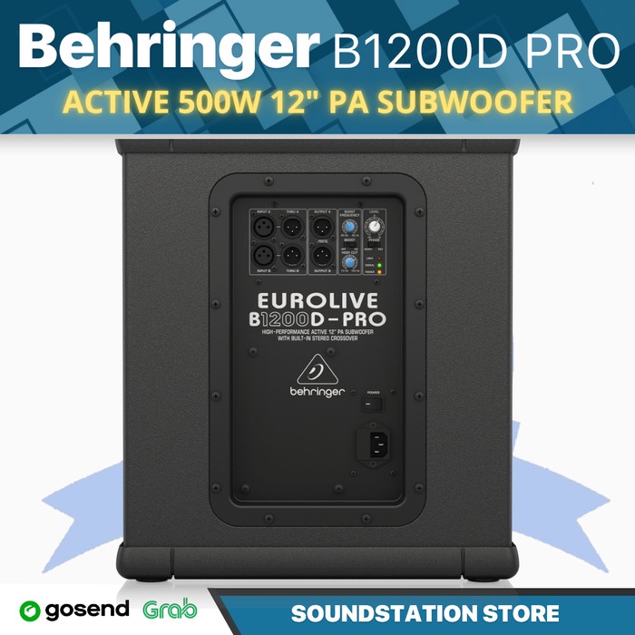 Speaker Wedge Behringer B1200D-PRO 500W 12