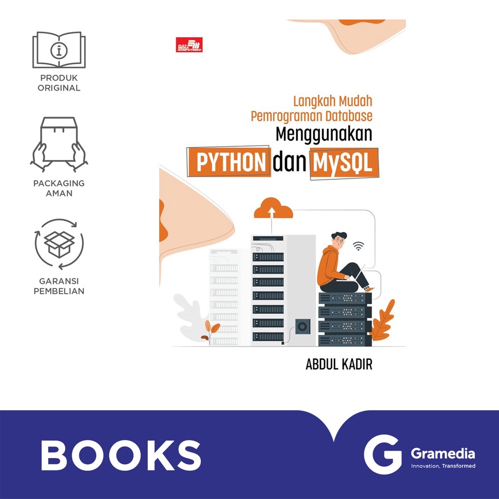 Jual Langkah Mudah Pemrograman Database Menggunakan Python Dan MySQL ...