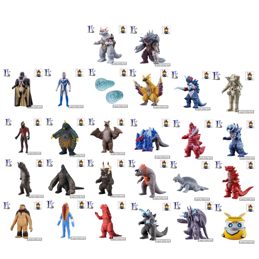 Jual Ultra Monster Ultraman Bandai Varian Mix LHT3 Mainan Figure ...
