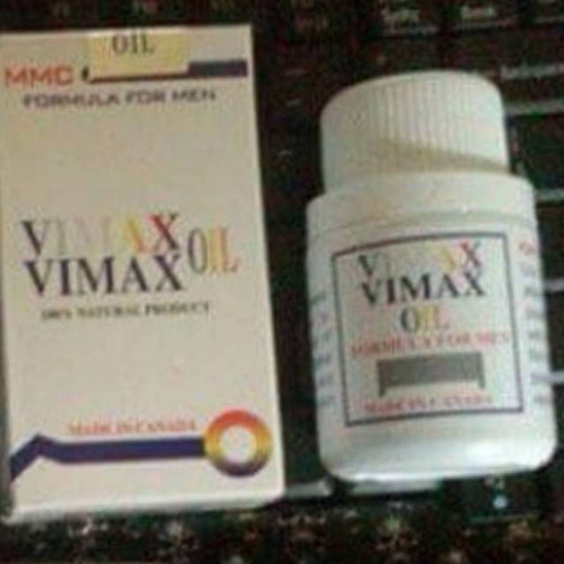 Jual ASLI Vmax Oil Obat_PRIA Permanen OIL CANADA Asli Made in Canada ...