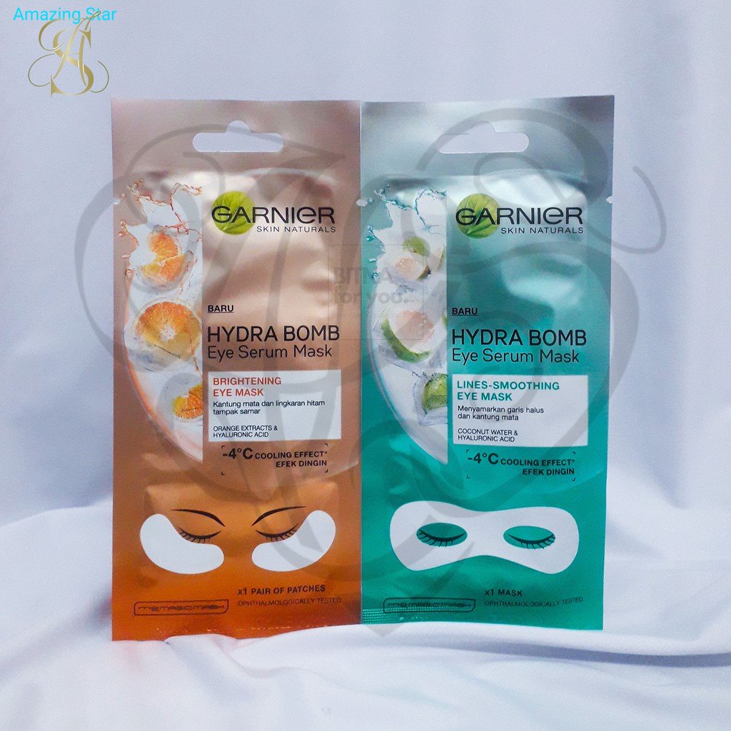 Jual Garnier Eye Serum Mask Hydra Bomb 6g Shopee Indonesia