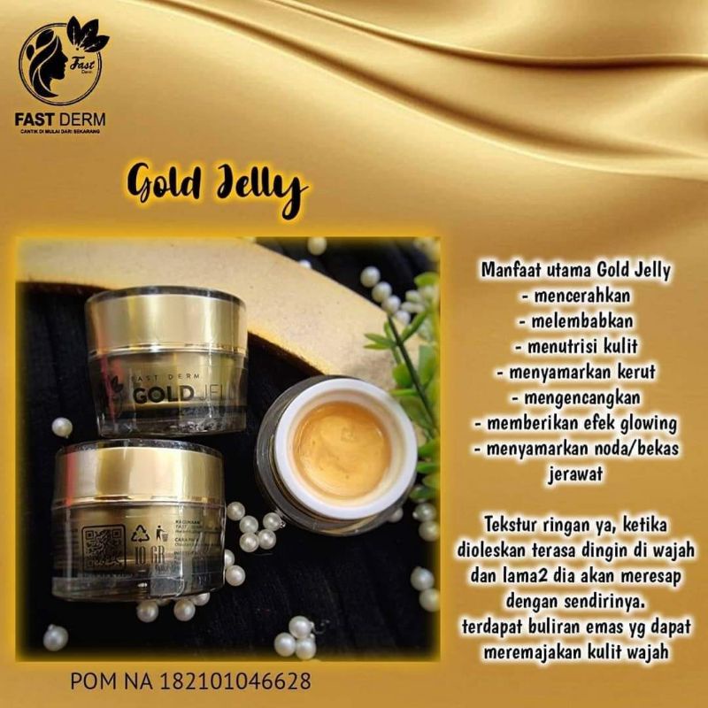 Jual GOLD JELLY FASTDERM FAST DERM | Shopee Indonesia