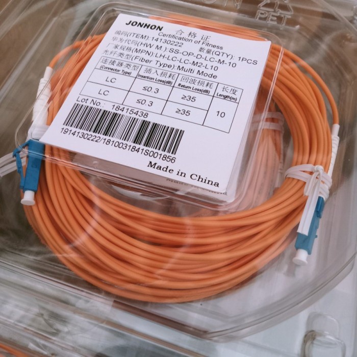 Jual kabel Fiber Optik LC-LC M2 Multimode | Shopee Indonesia