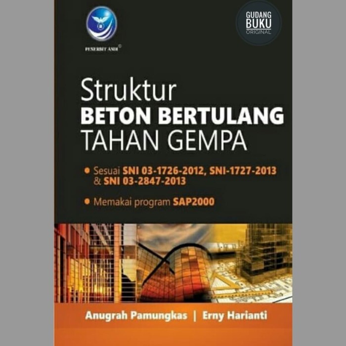 Jual Buku Struktur Beton Bertulang Tahan Gempa | Shopee Indonesia