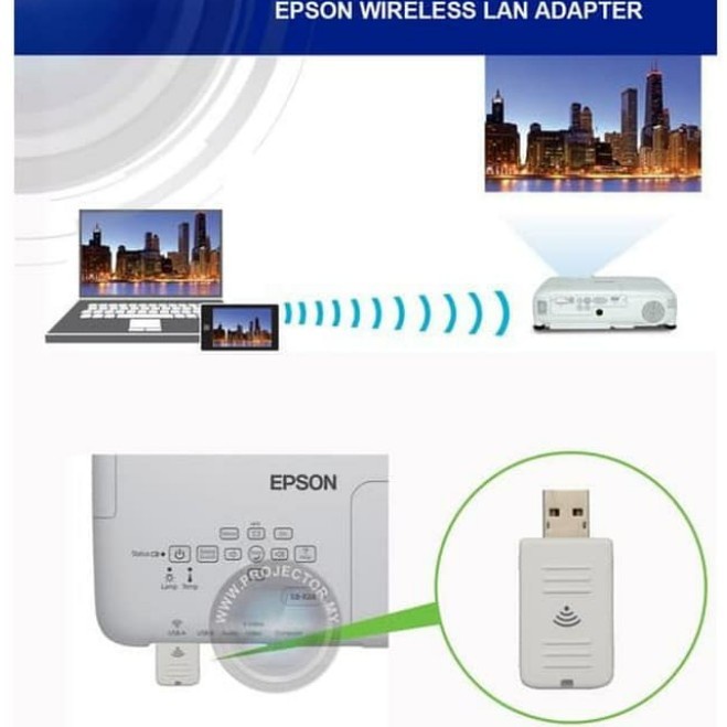Jual OFFICIAL PRODUCT Epson ELPAP10 Wireless Projector dongle Shopee
