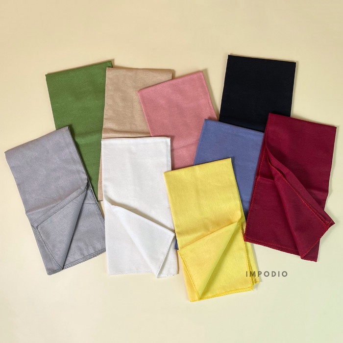 Jual IMPODIO Linen napkin plain color - kain linen warna polos - props ...
