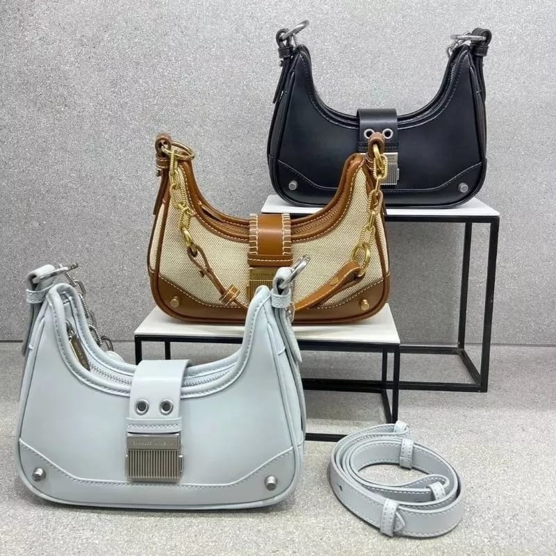 Jual [4.4 Bagi-Bagi Bonus Sale] - Tas Wanita CK Rabbit Tweed Handle TC ...