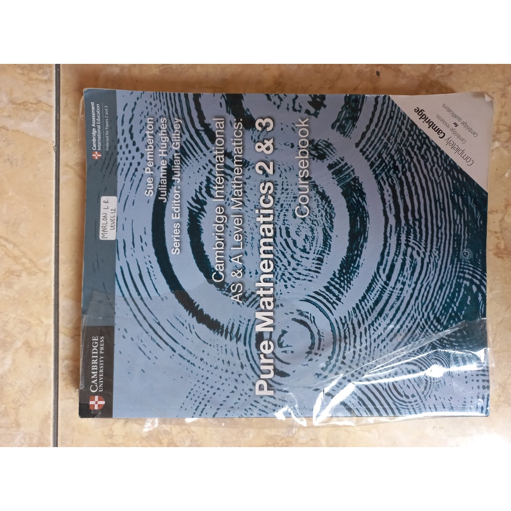 Jual cambridge igcse as and a level pure mathematics 2 and 3 coursebook