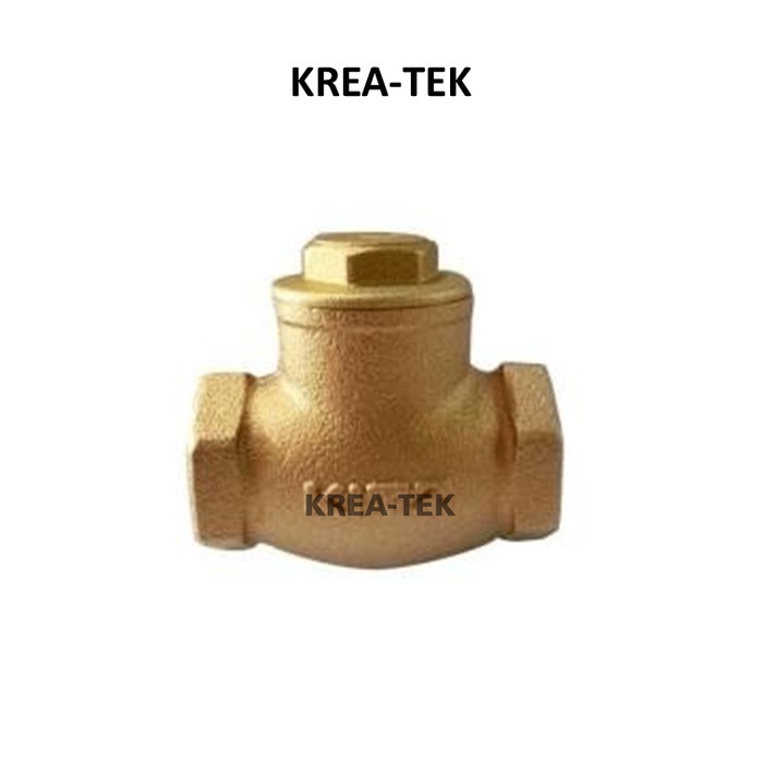 Jual Swing Check Valve 1 inch Kitz Kuningan class 125 Wog Shopee
