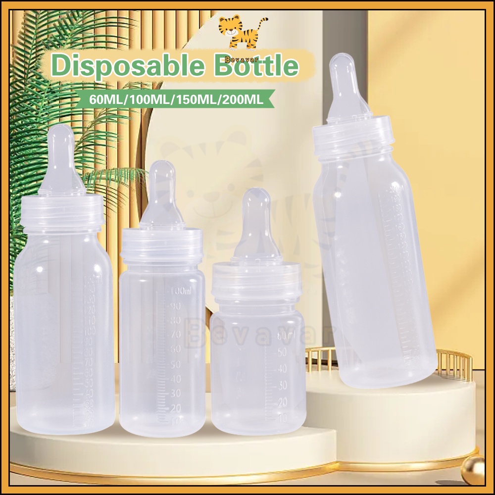 Jual ID Bevavar Disposable Botol Bayi/Baby Milk feeding Bottle/Steri bottle BPA free Shopee