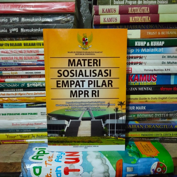 Jual MATERI SOSIALISASI EMPAT PILAR MPR RI #MTP | Shopee Indonesia