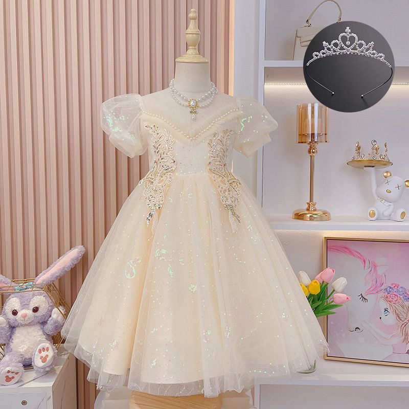 flower Girl Fluffy Gauze Cake Dress (Copy)