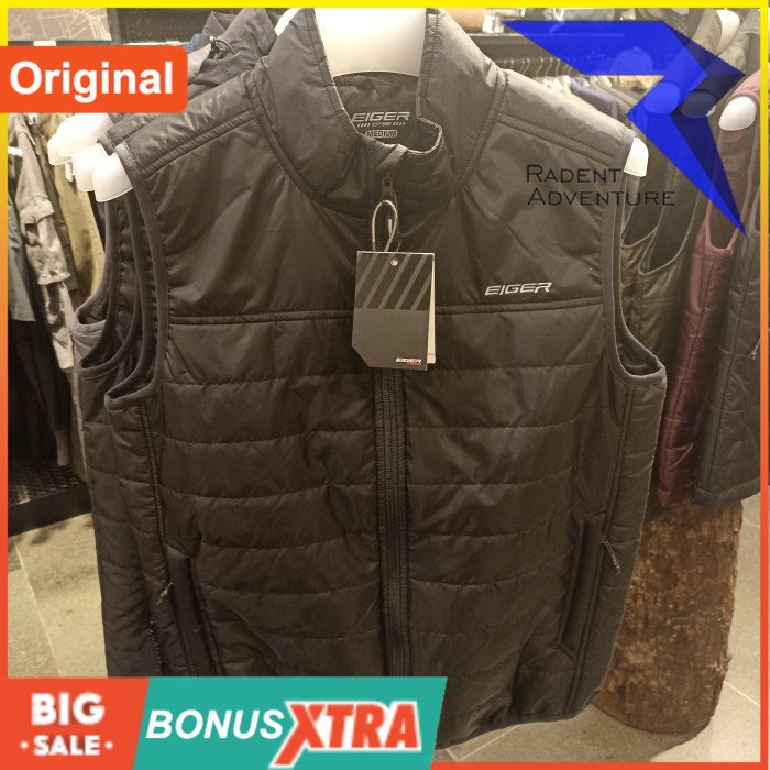 Jual Rompi Eiger SWIFTNESS 2.0 Vest Black Hitam 91000 7086 Original ...